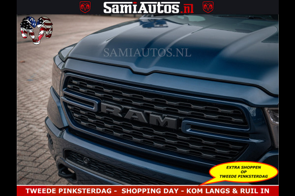 Dodge Ram SPORT | 5.7 V8 4x4 HEMI | PANORAMA DAK | GROOTSCHERM 12 INCH | LPG | Patriot Blue CREW CAB | DUBBELE CABINE | 5 PERSOONS | DC | VOORRAAD NR 2555 - 3325