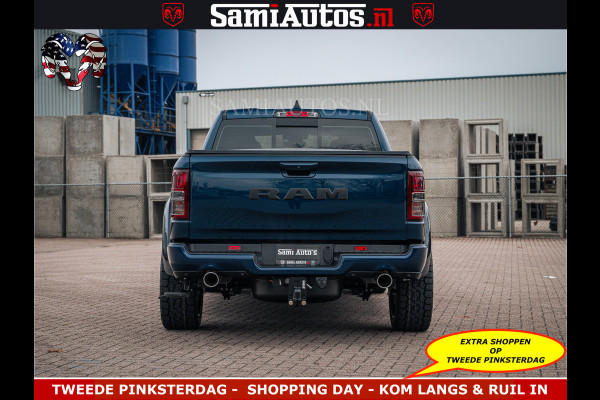 Dodge Ram SPORT | 5.7 V8 4x4 HEMI | PANORAMA DAK | GROOTSCHERM 12 INCH | LPG | Patriot Blue CREW CAB | DUBBELE CABINE | 5 PERSOONS | DC | VOORRAAD NR 2555 - 3325