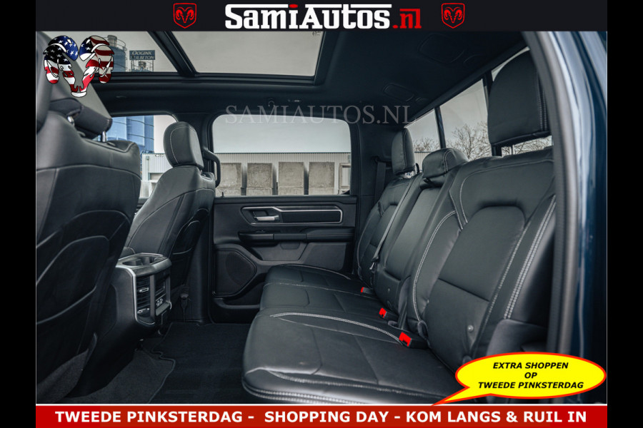 Dodge Ram SPORT | 5.7 V8 4x4 HEMI | PANORAMA DAK | GROOTSCHERM 12 INCH | LPG | Patriot Blue CREW CAB | DUBBELE CABINE | 5 PERSOONS | DC | VOORRAAD NR 2555 - 3325