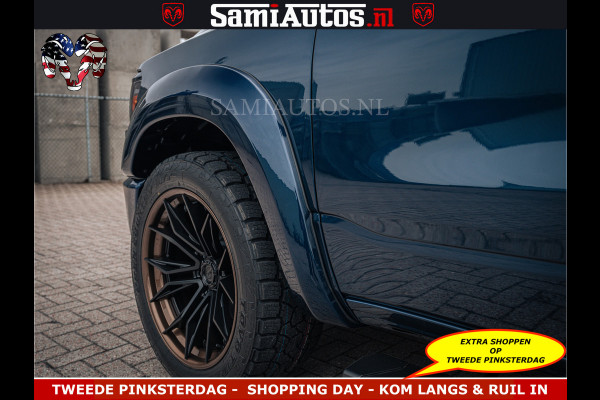 Dodge Ram SPORT | 5.7 V8 4x4 HEMI | PANORAMA DAK | GROOTSCHERM 12 INCH | LPG | Patriot Blue CREW CAB | DUBBELE CABINE | 5 PERSOONS | DC | VOORRAAD NR 2555 - 3325