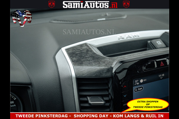 Dodge Ram SPORT | 5.7 V8 4x4 HEMI | PANORAMA DAK | GROOTSCHERM 12 INCH | LPG | Patriot Blue CREW CAB | DUBBELE CABINE | 5 PERSOONS | DC | VOORRAAD NR 2555 - 3325