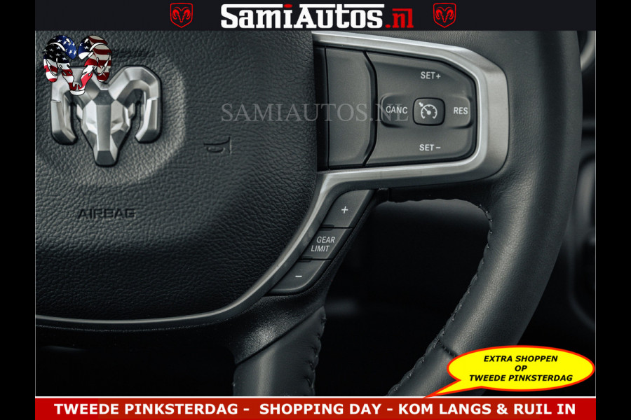 Dodge Ram SPORT | 5.7 V8 4x4 HEMI | PANORAMA DAK | GROOTSCHERM 12 INCH | LPG | Patriot Blue CREW CAB | DUBBELE CABINE | 5 PERSOONS | DC | VOORRAAD NR 2555 - 3325