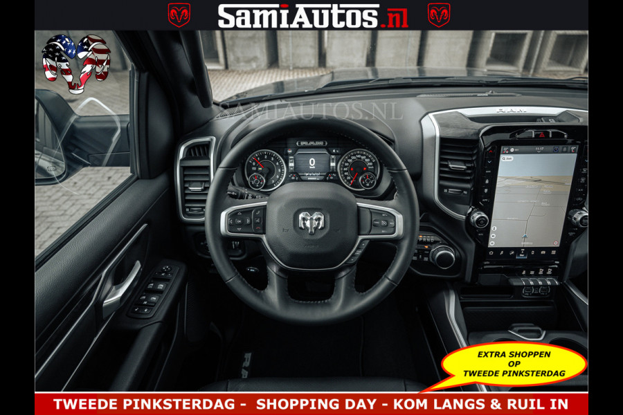 Dodge Ram SPORT | 5.7 V8 4x4 HEMI | PANORAMA DAK | GROOTSCHERM 12 INCH | LPG | Patriot Blue CREW CAB | DUBBELE CABINE | 5 PERSOONS | DC | VOORRAAD NR 2555 - 3325