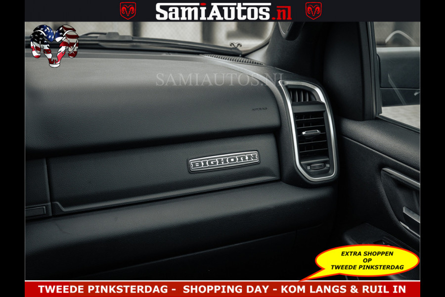 Dodge Ram SPORT | 5.7 V8 4x4 HEMI | PANORAMA DAK | GROOTSCHERM 12 INCH | LPG | Patriot Blue CREW CAB | DUBBELE CABINE | 5 PERSOONS | DC | VOORRAAD NR 2555 - 3325