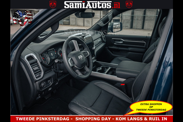 Dodge Ram SPORT | 5.7 V8 4x4 HEMI | PANORAMA DAK | GROOTSCHERM 12 INCH | LPG | Patriot Blue CREW CAB | DUBBELE CABINE | 5 PERSOONS | DC | VOORRAAD NR 2555 - 3325