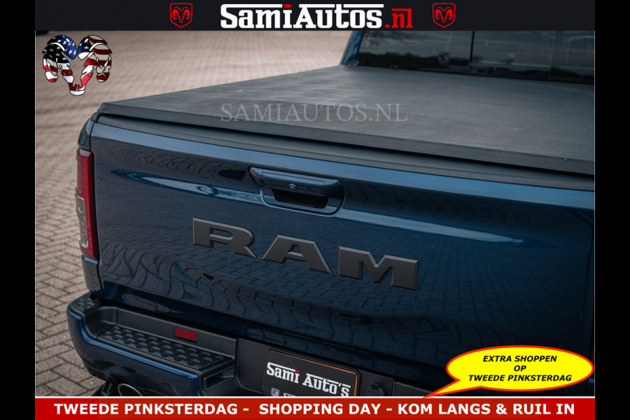 Dodge Ram SPORT | 5.7 V8 4x4 HEMI | PANORAMA DAK | GROOTSCHERM 12 INCH | LPG | Patriot Blue CREW CAB | DUBBELE CABINE | 5 PERSOONS | DC | VOORRAAD NR 2555 - 3325