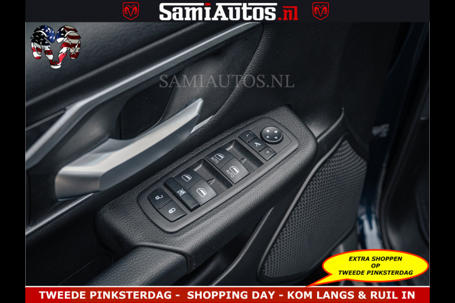 Dodge Ram SPORT | 5.7 V8 4x4 HEMI | PANORAMA DAK | GROOTSCHERM 12 INCH | LPG | Patriot Blue CREW CAB | DUBBELE CABINE | 5 PERSOONS | DC | VOORRAAD NR 2555 - 3325