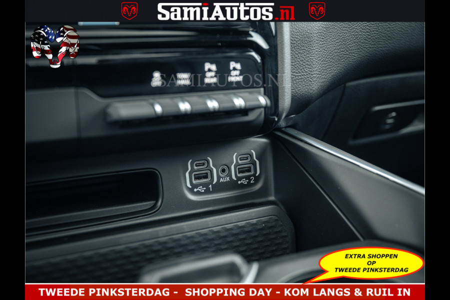 Dodge Ram SPORT | 5.7 V8 4x4 HEMI | PANORAMA DAK | GROOTSCHERM 12 INCH | LPG | Patriot Blue CREW CAB | DUBBELE CABINE | 5 PERSOONS | DC | VOORRAAD NR 2555 - 3325