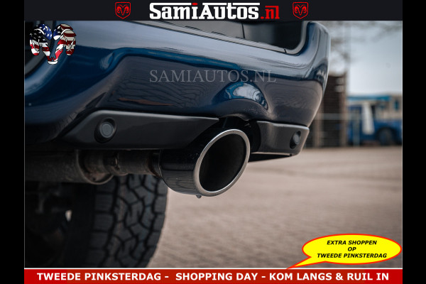 Dodge Ram SPORT | 5.7 V8 4x4 HEMI | PANORAMA DAK | GROOTSCHERM 12 INCH | LPG | Patriot Blue CREW CAB | DUBBELE CABINE | 5 PERSOONS | DC | VOORRAAD NR 2555 - 3325