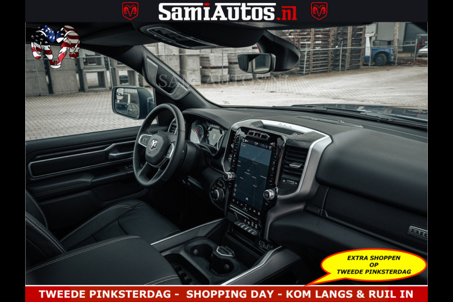 Dodge Ram SPORT | 5.7 V8 4x4 HEMI | PANORAMA DAK | GROOTSCHERM 12 INCH | LPG | Patriot Blue CREW CAB | DUBBELE CABINE | 5 PERSOONS | DC | VOORRAAD NR 2555 - 3325