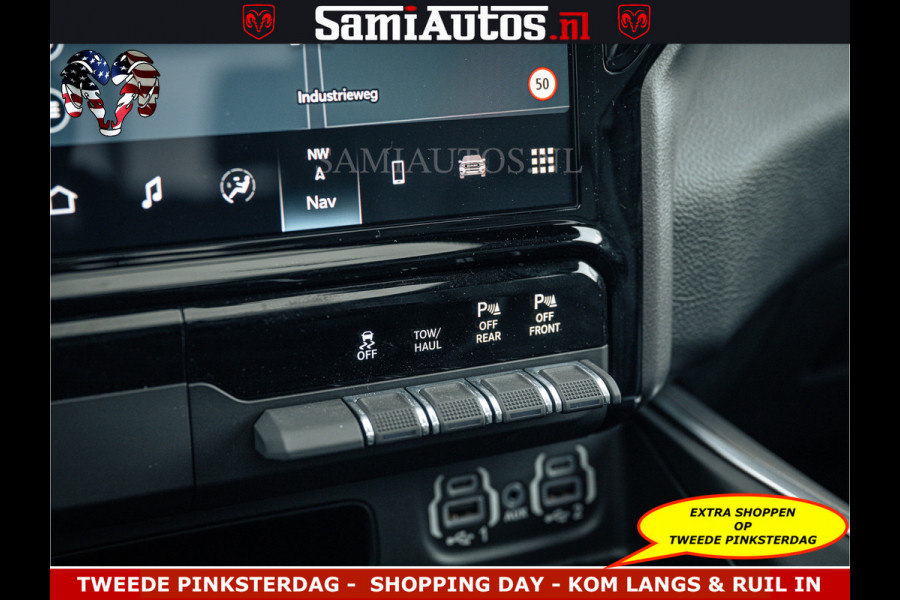 Dodge Ram SPORT | 5.7 V8 4x4 HEMI | PANORAMA DAK | GROOTSCHERM 12 INCH | LPG | Patriot Blue CREW CAB | DUBBELE CABINE | 5 PERSOONS | DC | VOORRAAD NR 2555 - 3325