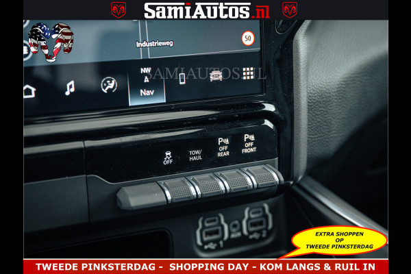 Dodge Ram SPORT | 5.7 V8 4x4 HEMI | PANORAMA DAK | GROOTSCHERM 12 INCH | LPG | Patriot Blue CREW CAB | DUBBELE CABINE | 5 PERSOONS | DC | VOORRAAD NR 2555 - 3325
