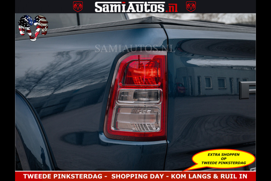 Dodge Ram SPORT | 5.7 V8 4x4 HEMI | PANORAMA DAK | GROOTSCHERM 12 INCH | LPG | Patriot Blue CREW CAB | DUBBELE CABINE | 5 PERSOONS | DC | VOORRAAD NR 2555 - 3325