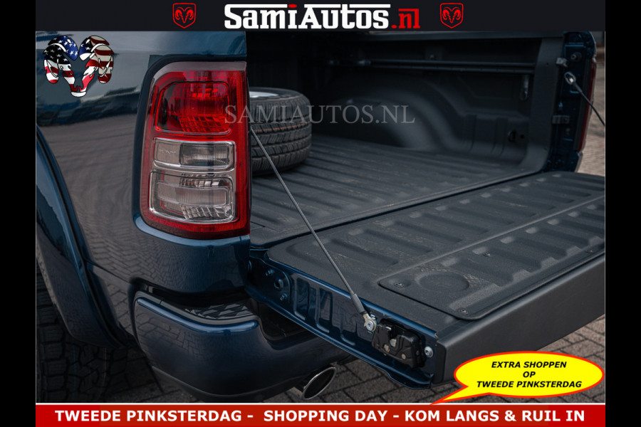 Dodge Ram SPORT | 5.7 V8 4x4 HEMI | PANORAMA DAK | GROOTSCHERM 12 INCH | LPG | Patriot Blue CREW CAB | DUBBELE CABINE | 5 PERSOONS | DC | VOORRAAD NR 2555 - 3325