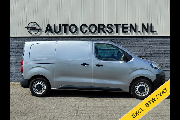Peugeot Expert 1.5HDI 100 3-Persoons Trekhaak Navi Euro 6 Airco Apple Carplay Android Auto Cruise Control Bluetooth Pdc Premium Betonplex Vloer Wandbetimmering Schuifdeur 1.800KG Trekgewicht