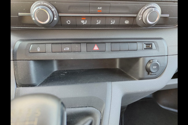 Peugeot Expert 1.5HDI 100 3-Persoons Trekhaak Navi Euro 6 Airco Apple Carplay Android Auto Cruise Control Bluetooth Pdc Premium Betonplex Vloer Wandbetimmering Schuifdeur 1.800KG Trekgewicht