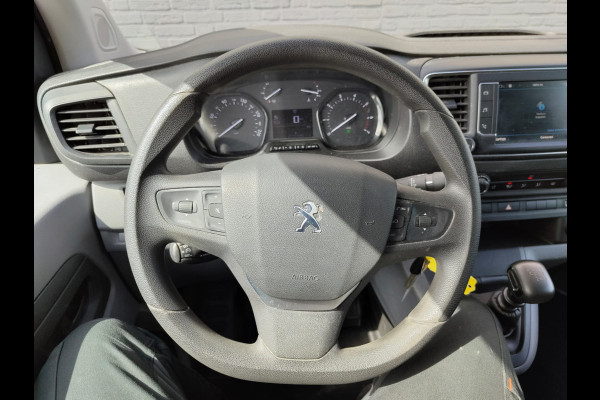 Peugeot Expert 1.5HDI 100 3-Persoons Trekhaak Navi Euro 6 Airco Apple Carplay Android Auto Cruise Control Bluetooth Pdc Premium Betonplex Vloer Wandbetimmering Schuifdeur 1.800KG Trekgewicht