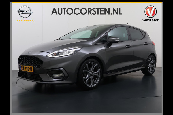Ford Fiesta 1.0T ST-Line 5Drs Navi Ecc Apple Carplay Android Auto Cruise Control Pdc DAB Lmv Privacy Glas Isofix Voorruitverwarming Lane Assist Led
