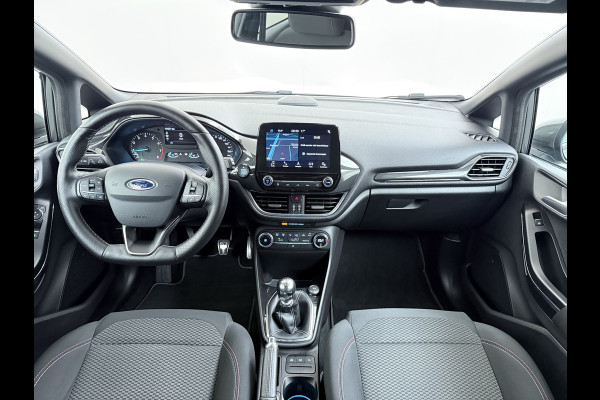 Ford Fiesta 1.0T ST-Line 5Drs Navi Ecc Apple Carplay Android Auto Cruise Control Pdc DAB Lmv Privacy Glas Isofix Voorruitverwarming Lane Assist Led