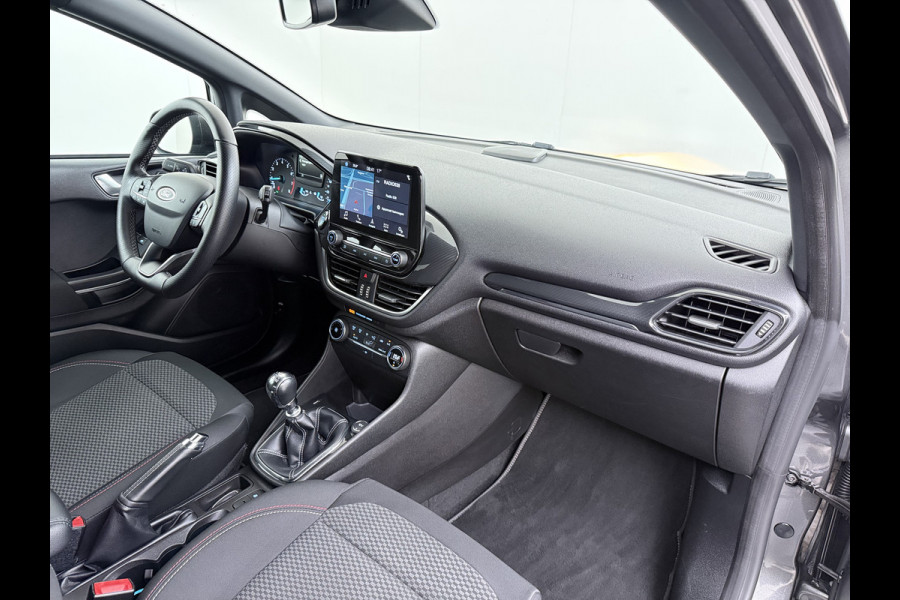 Ford Fiesta 1.0T ST-Line 5Drs Navi Ecc Apple Carplay Android Auto Cruise Control Pdc DAB Lmv Privacy Glas Isofix Voorruitverwarming Lane Assist Led