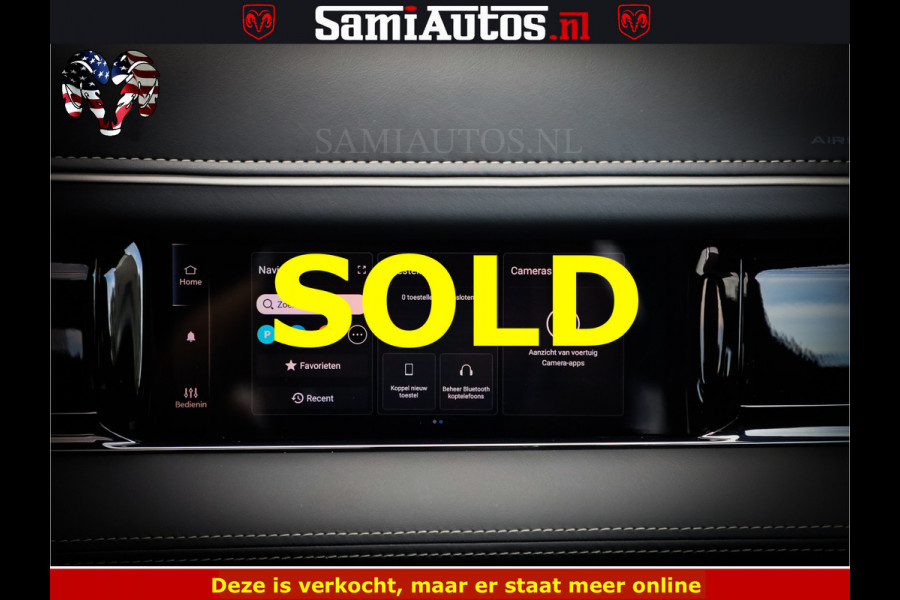 Dodge Ram Limited Night High Output 540HP 706Nm | Massage + Full Option | De Meest Luxe en Volle Pick-Up in zijn Klasse | Comfortabele Dubbele Cabine met Royale 5 Zitplaatsen | BPM vrij | Nu Leverbaar uit Voorraad | Voorraad Nr 2352 - 7649