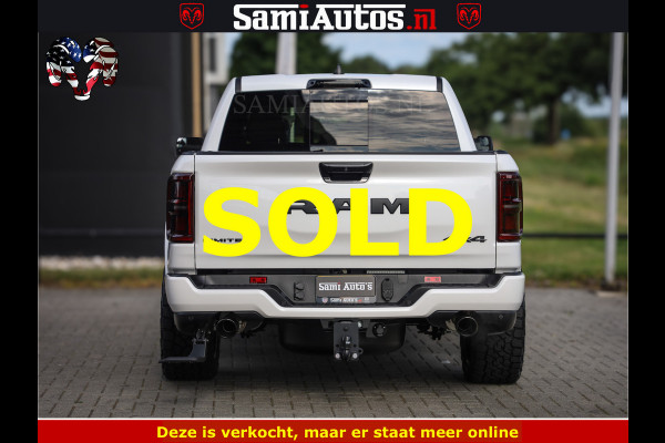 Dodge Ram Limited Night High Output 540HP 706Nm | Massage + Full Option | De Meest Luxe en Volle Pick-Up in zijn Klasse | Comfortabele Dubbele Cabine met Royale 5 Zitplaatsen | BPM vrij | Nu Leverbaar uit Voorraad | Voorraad Nr 2352 - 7649