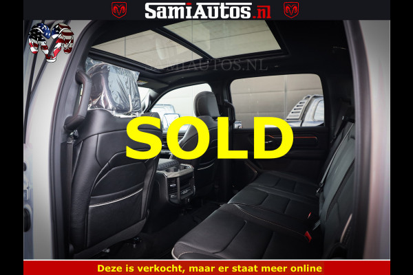 Dodge Ram Limited Night High Output 540HP 706Nm | Massage + Full Option | De Meest Luxe en Volle Pick-Up in zijn Klasse | Comfortabele Dubbele Cabine met Royale 5 Zitplaatsen | BPM vrij | Nu Leverbaar uit Voorraad | Voorraad Nr 2352 - 7649