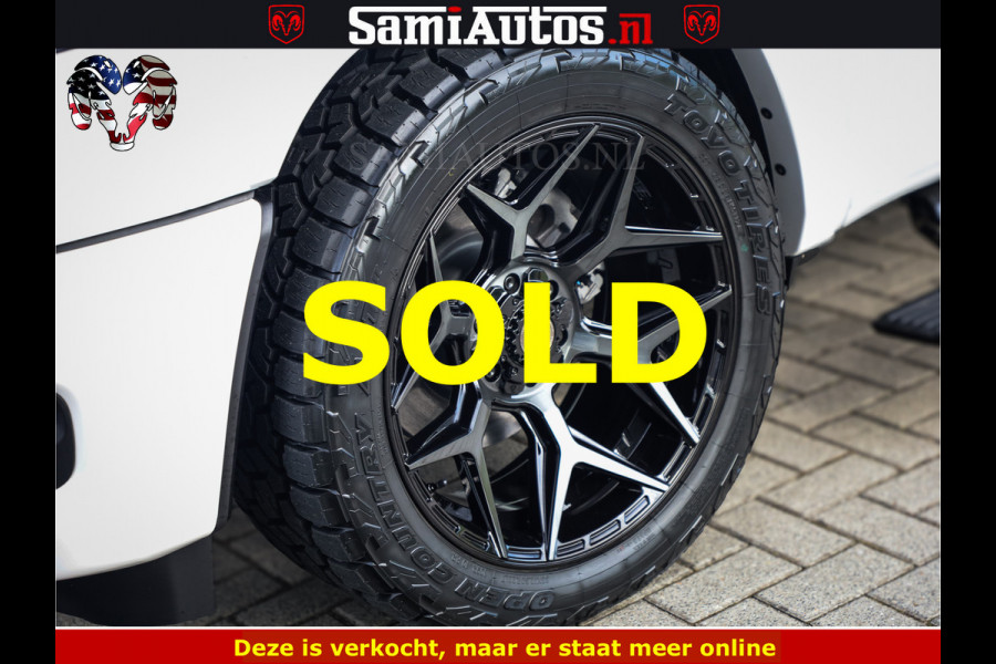Dodge Ram Limited Night High Output 540HP 706Nm | Massage + Full Option | De Meest Luxe en Volle Pick-Up in zijn Klasse | Comfortabele Dubbele Cabine met Royale 5 Zitplaatsen | BPM vrij | Nu Leverbaar uit Voorraad | Voorraad Nr 2352 - 7649