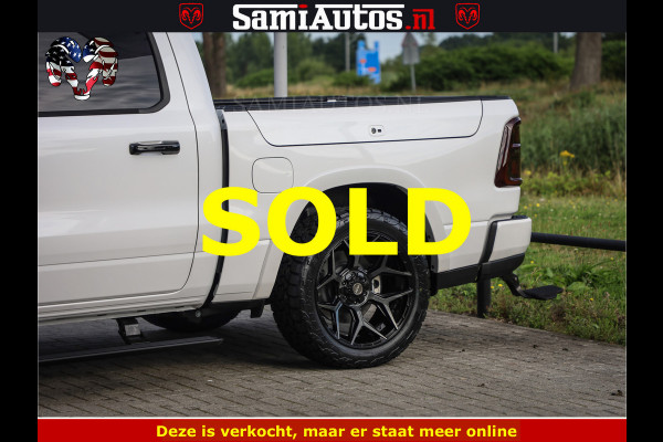Dodge Ram Limited Night High Output 540HP 706Nm | Massage + Full Option | De Meest Luxe en Volle Pick-Up in zijn Klasse | Comfortabele Dubbele Cabine met Royale 5 Zitplaatsen | BPM vrij | Nu Leverbaar uit Voorraad | Voorraad Nr 2352 - 7649