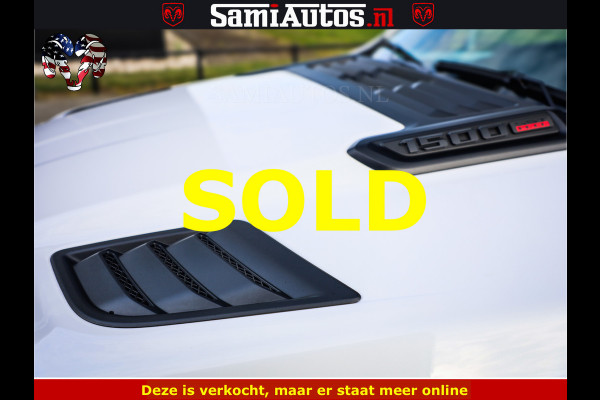 Dodge Ram Limited Night High Output 540HP 706Nm | Massage + Full Option | De Meest Luxe en Volle Pick-Up in zijn Klasse | Comfortabele Dubbele Cabine met Royale 5 Zitplaatsen | BPM vrij | Nu Leverbaar uit Voorraad | Voorraad Nr 2352 - 7649