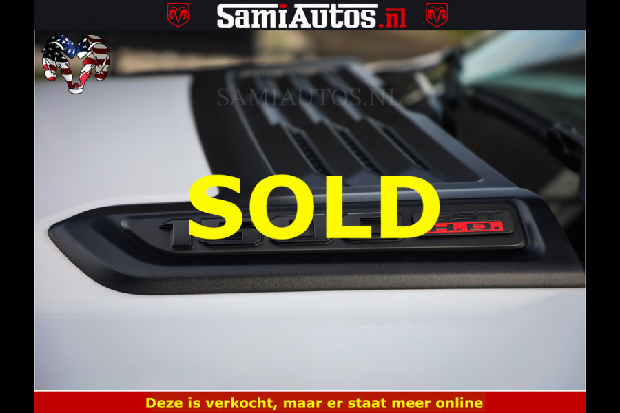Dodge Ram Limited Night High Output 540HP 706Nm | Massage + Full Option | De Meest Luxe en Volle Pick-Up in zijn Klasse | Comfortabele Dubbele Cabine met Royale 5 Zitplaatsen | BPM vrij | Nu Leverbaar uit Voorraad | Voorraad Nr 2352 - 7649