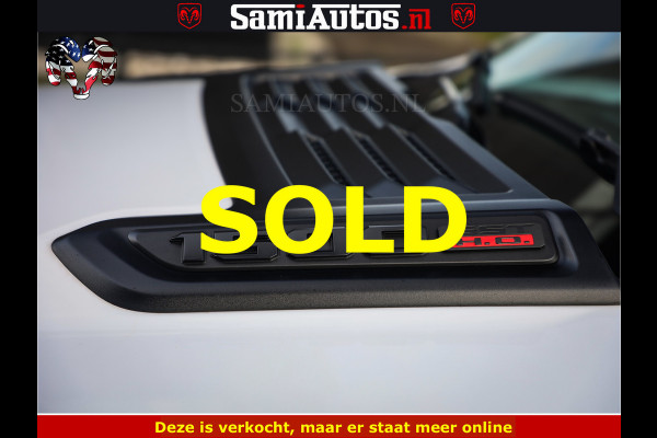 Dodge Ram Limited Night High Output 540HP 706Nm | Massage + Full Option | De Meest Luxe en Volle Pick-Up in zijn Klasse | Comfortabele Dubbele Cabine met Royale 5 Zitplaatsen | BPM vrij | Nu Leverbaar uit Voorraad | Voorraad Nr 2352 - 7649