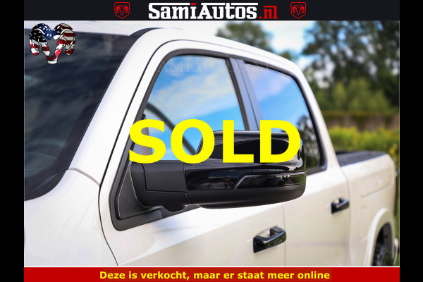 Dodge Ram Limited Night High Output 540HP 706Nm | Massage + Full Option | De Meest Luxe en Volle Pick-Up in zijn Klasse | Comfortabele Dubbele Cabine met Royale 5 Zitplaatsen | BPM vrij | Nu Leverbaar uit Voorraad | Voorraad Nr 2352 - 7649
