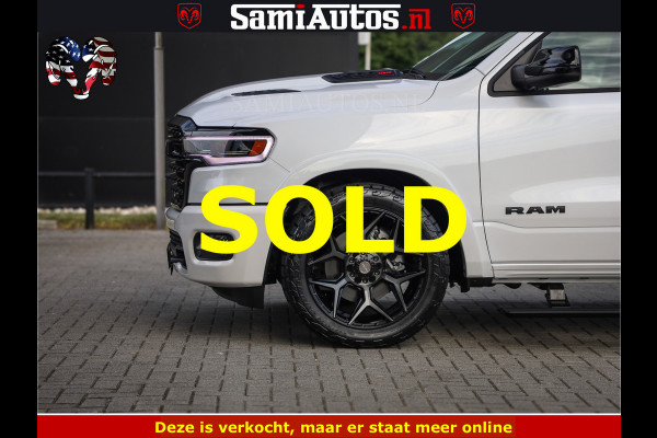 Dodge Ram Limited Night High Output 540HP 706Nm | Massage + Full Option | De Meest Luxe en Volle Pick-Up in zijn Klasse | Comfortabele Dubbele Cabine met Royale 5 Zitplaatsen | BPM vrij | Nu Leverbaar uit Voorraad | Voorraad Nr 2352 - 7649