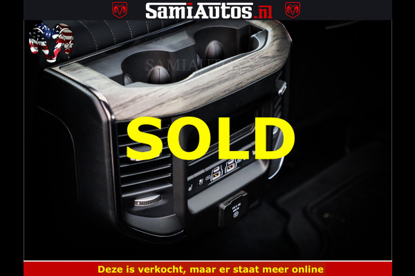 Dodge Ram Limited Night High Output 540HP 706Nm | Massage + Full Option | De Meest Luxe en Volle Pick-Up in zijn Klasse | Comfortabele Dubbele Cabine met Royale 5 Zitplaatsen | BPM vrij | Nu Leverbaar uit Voorraad | Voorraad Nr 2352 - 7649