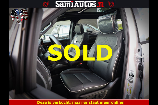 Dodge Ram Limited Night High Output 540HP 706Nm | Massage + Full Option | De Meest Luxe en Volle Pick-Up in zijn Klasse | Comfortabele Dubbele Cabine met Royale 5 Zitplaatsen | BPM vrij | Nu Leverbaar uit Voorraad | Voorraad Nr 2352 - 7649