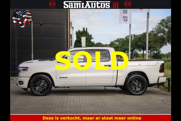 Dodge Ram Limited Night High Output 540HP 706Nm | Massage + Full Option | De Meest Luxe en Volle Pick-Up in zijn Klasse | Comfortabele Dubbele Cabine met Royale 5 Zitplaatsen | BPM vrij | Nu Leverbaar uit Voorraad | Voorraad Nr 2352 - 7649