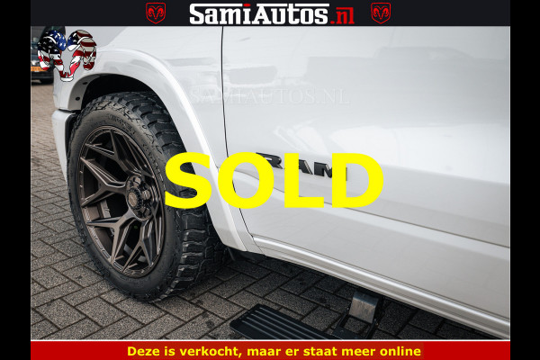Dodge Ram LIMITED H.O 540PK 706Nm | Massage + Full Option | De Meest Luxe en Volle Pick-Up in zijn Klasse | Comfortabele Dubbele Cabine met Royale 5 Zitplaatsen | BPM vrij | Nu Leverbaar uit Voorraad | Voorraad Nr 2298 - 7479