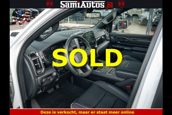 Dodge Ram LIMITED H.O 540PK 706Nm | Massage + Full Option | De Meest Luxe en Volle Pick-Up in zijn Klasse | Comfortabele Dubbele Cabine met Royale 5 Zitplaatsen | BPM vrij | Nu Leverbaar uit Voorraad | Voorraad Nr 2298 - 7479