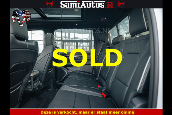 Dodge Ram LIMITED H.O 540PK 706Nm | Massage + Full Option | De Meest Luxe en Volle Pick-Up in zijn Klasse | Comfortabele Dubbele Cabine met Royale 5 Zitplaatsen | BPM vrij | Nu Leverbaar uit Voorraad | Voorraad Nr 2298 - 7479