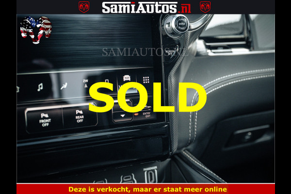 Dodge Ram LIMITED H.O 540PK 706Nm | Massage + Full Option | De Meest Luxe en Volle Pick-Up in zijn Klasse | Comfortabele Dubbele Cabine met Royale 5 Zitplaatsen | BPM vrij | Nu Leverbaar uit Voorraad | Voorraad Nr 2298 - 7479