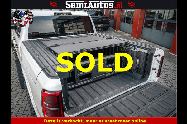 Dodge Ram LIMITED H.O 540PK 706Nm | Massage + Full Option | De Meest Luxe en Volle Pick-Up in zijn Klasse | Comfortabele Dubbele Cabine met Royale 5 Zitplaatsen | BPM vrij | Nu Leverbaar uit Voorraad | Voorraad Nr 2298 - 7479