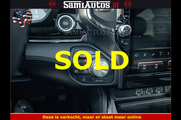 Dodge Ram LIMITED H.O 540PK 706Nm | Massage + Full Option | De Meest Luxe en Volle Pick-Up in zijn Klasse | Comfortabele Dubbele Cabine met Royale 5 Zitplaatsen | BPM vrij | Nu Leverbaar uit Voorraad | Voorraad Nr 2298 - 7479