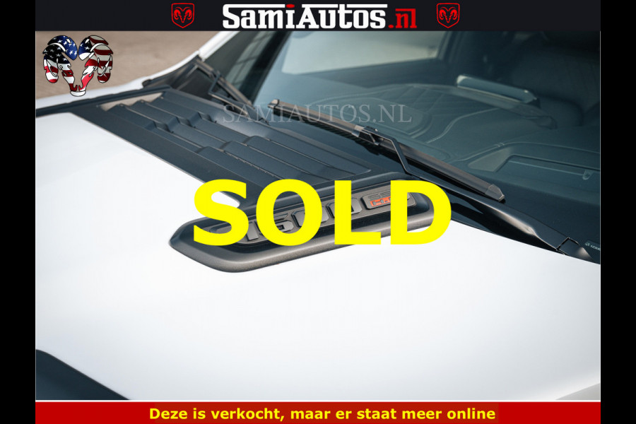 Dodge Ram LIMITED H.O 540PK 706Nm | Massage + Full Option | De Meest Luxe en Volle Pick-Up in zijn Klasse | Comfortabele Dubbele Cabine met Royale 5 Zitplaatsen | BPM vrij | Nu Leverbaar uit Voorraad | Voorraad Nr 2298 - 7479