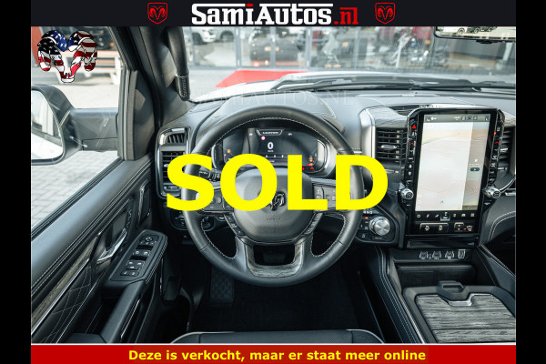 Dodge Ram LIMITED H.O 540PK 706Nm | Massage + Full Option | De Meest Luxe en Volle Pick-Up in zijn Klasse | Comfortabele Dubbele Cabine met Royale 5 Zitplaatsen | BPM vrij | Nu Leverbaar uit Voorraad | Voorraad Nr 2298 - 7479