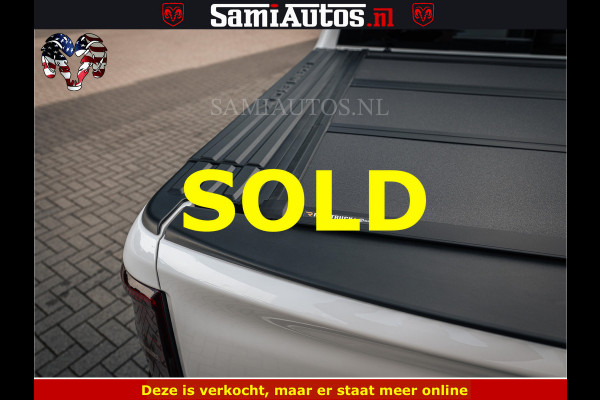 Dodge Ram LIMITED H.O 540PK 706Nm | Massage + Full Option | De Meest Luxe en Volle Pick-Up in zijn Klasse | Comfortabele Dubbele Cabine met Royale 5 Zitplaatsen | BPM vrij | Nu Leverbaar uit Voorraad | Voorraad Nr 2298 - 7479