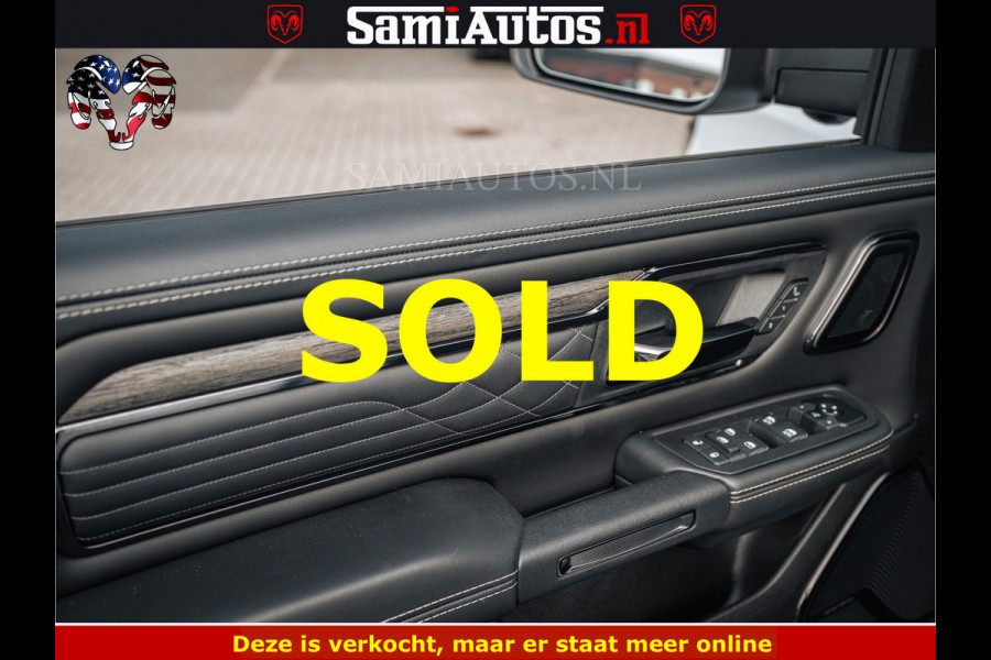 Dodge Ram LIMITED H.O 540PK 706Nm | Massage + Full Option | De Meest Luxe en Volle Pick-Up in zijn Klasse | Comfortabele Dubbele Cabine met Royale 5 Zitplaatsen | BPM vrij | Nu Leverbaar uit Voorraad | Voorraad Nr 2298 - 7479