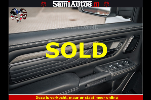 Dodge Ram LIMITED H.O 540PK 706Nm | Massage + Full Option | De Meest Luxe en Volle Pick-Up in zijn Klasse | Comfortabele Dubbele Cabine met Royale 5 Zitplaatsen | BPM vrij | Nu Leverbaar uit Voorraad | Voorraad Nr 2298 - 7479