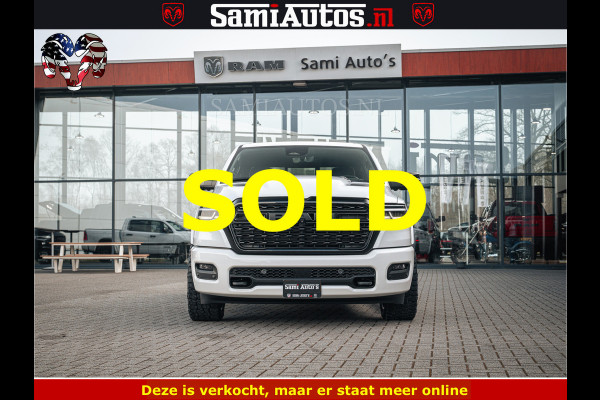 Dodge Ram LIMITED H.O 540PK 706Nm | Massage + Full Option | De Meest Luxe en Volle Pick-Up in zijn Klasse | Comfortabele Dubbele Cabine met Royale 5 Zitplaatsen | BPM vrij | Nu Leverbaar uit Voorraad | Voorraad Nr 2298 - 7479