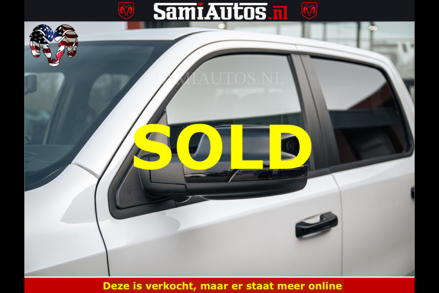 Dodge Ram LIMITED H.O 540PK 706Nm | Massage + Full Option | De Meest Luxe en Volle Pick-Up in zijn Klasse | Comfortabele Dubbele Cabine met Royale 5 Zitplaatsen | BPM vrij | Nu Leverbaar uit Voorraad | Voorraad Nr 2298 - 7479
